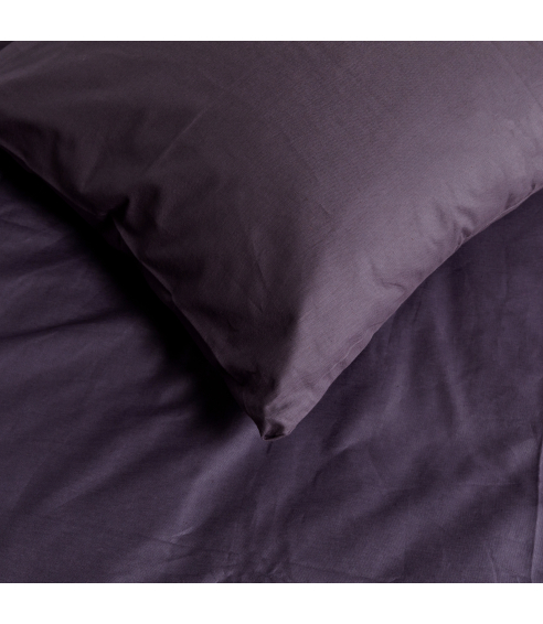 Patalynės komplektas „Classic dark purple“. Bomull sängkläder