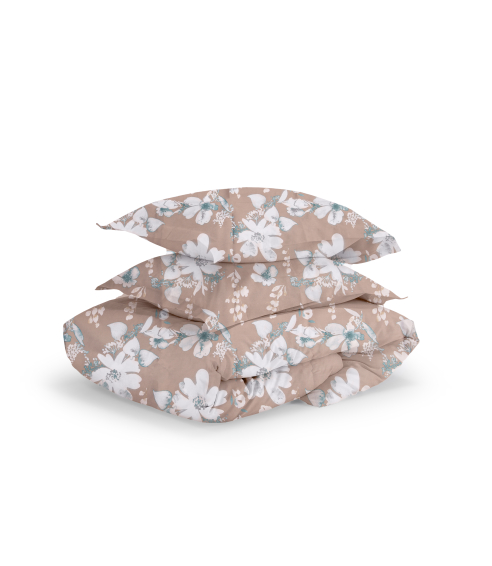 Premium satin påslakanset „Emory“. Satin påslakan
