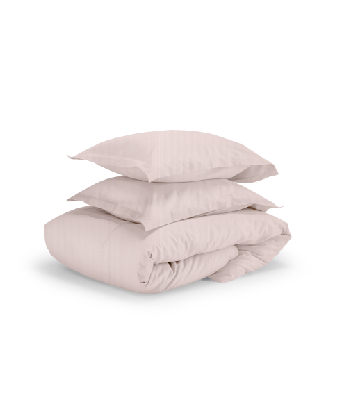 Premium satin påslakanset „Blush“. Satin påslakan