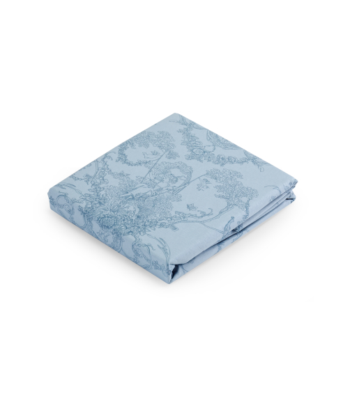 Patalynės komplektas „Toile de Jouy blue“. Bomull sängkläder