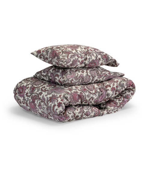 Satin påslakanset „Burgundy“. Satin påslakan
