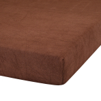 Frotté dra-på-lakan „Brown“. Bruna sängkläder, 90x200 cm, 160x200 cm, 180x200 cm Frotté dra-på-lakan „Brown“. Bruna sängkläder, 90x200 cm, 160x200 cm, 180x200 cm