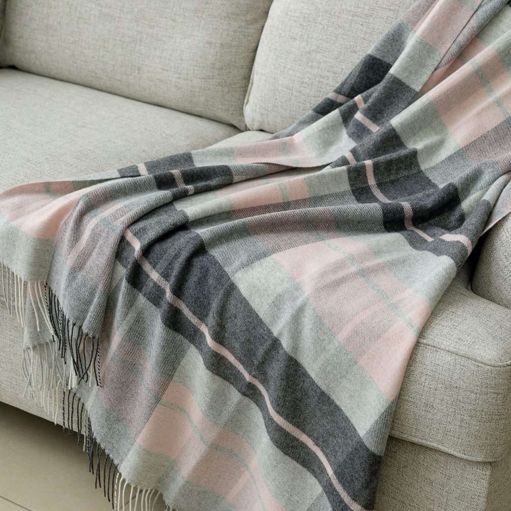 Plaid ”Tartan pink” Plaid ”Tartan pink”