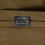 Bordsduk „Linen brown“. Linnedukar, 140x140 cm, 140x300 cm Bordsduk „Linen brown“. Linnedukar, 140x140 cm, 140x300 cm