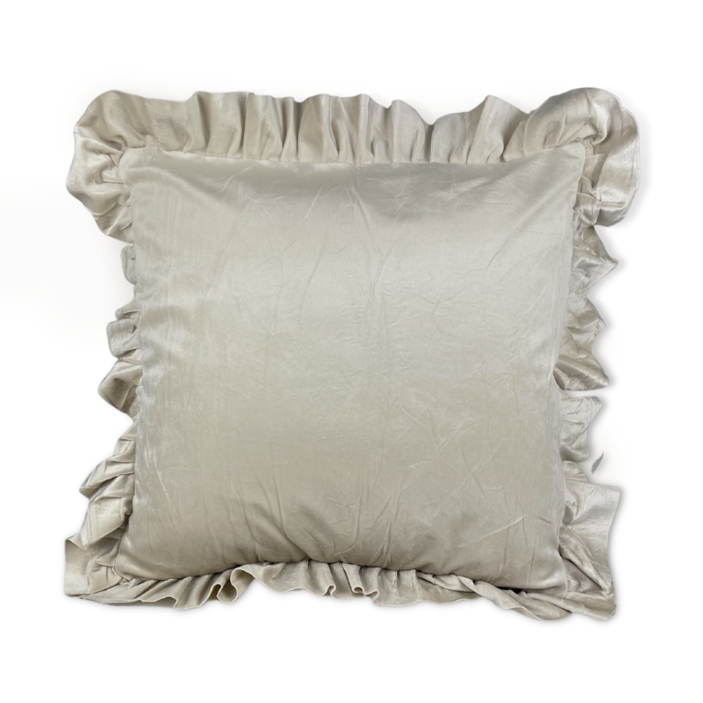 Kuddfodral “Ecru Ruffle” 1 st. Kuddvar Kuddfodral “Ecru Ruffle” 1 st. Kuddvar