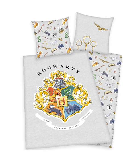 Påslakanset „Wizarding school“. Bomull sängkläder