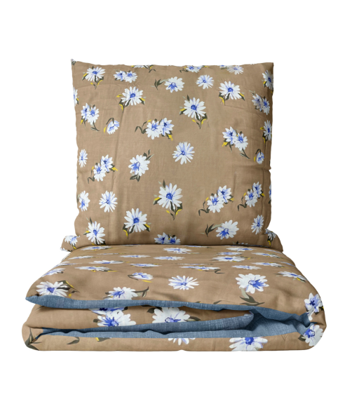 Satin påslakanset „Florado“. Satin påslakan