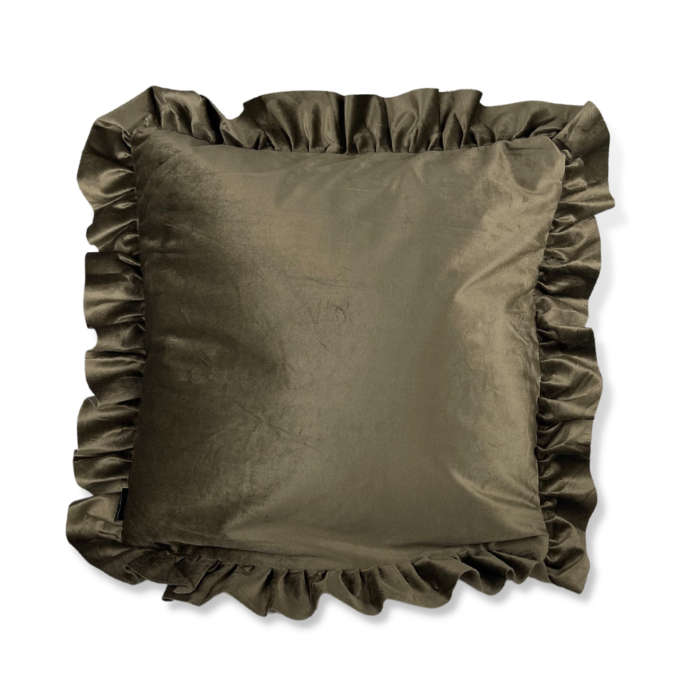 kuddfodral “Green Ruffle” 1 st. Kuddvar kuddfodral “Green Ruffle” 1 st. Kuddvar