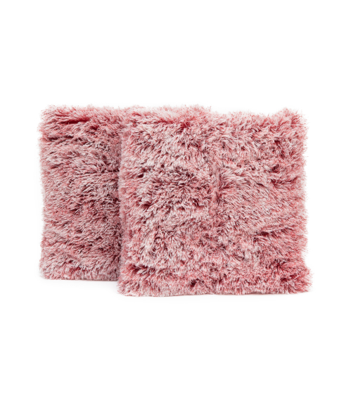 Kuddfodral „Pink fluffy“. Örngott 40x40