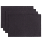 Bordsunderlägg „Linen black“ 4 st.. Linnedukar, 30x45 cm Bordsunderlägg „Linen black“ 4 st.. Linnedukar, 30x45 cm