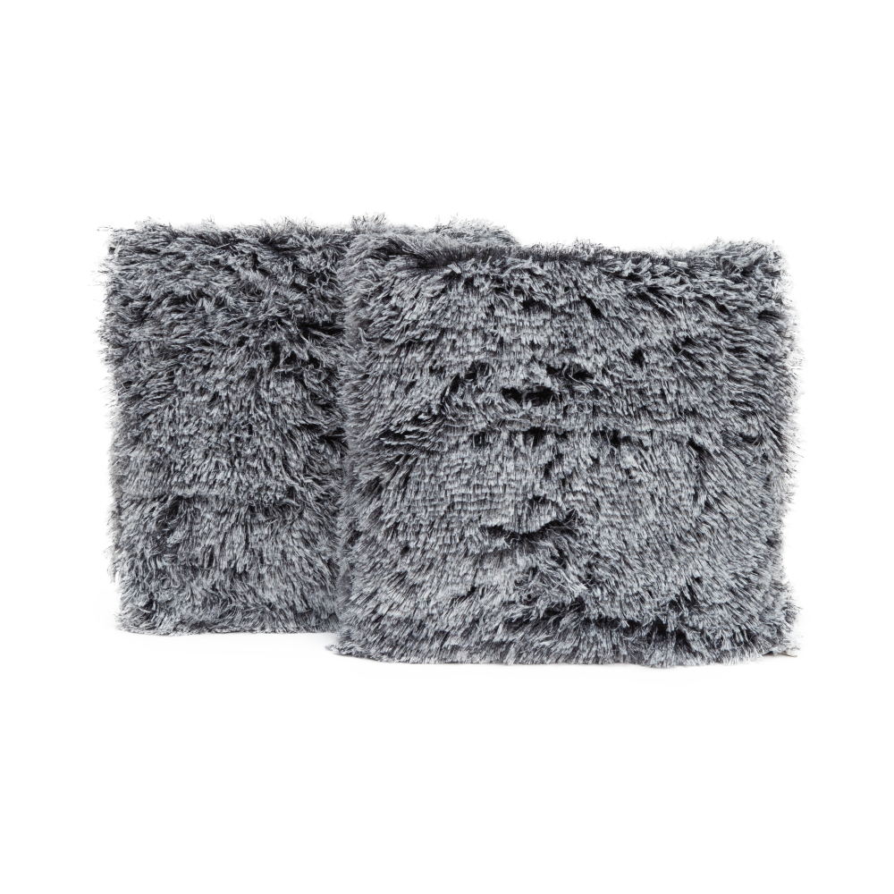 Kuddfodral „Grey fluffy“ Kuddfodral „Grey fluffy“