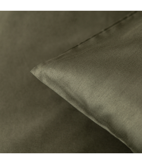 Örngott "Moss green" premium satin, 2 st.