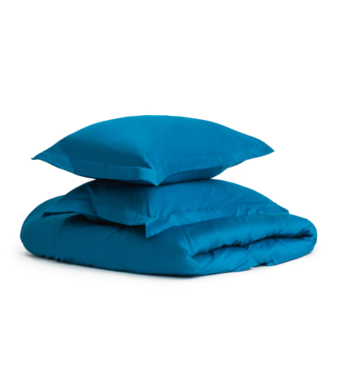 Premium satin påslakanset „Turquoise“. Satin påslakan