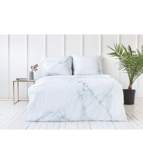 Patalynės komplektas „Marble“. Bomull sängkläder