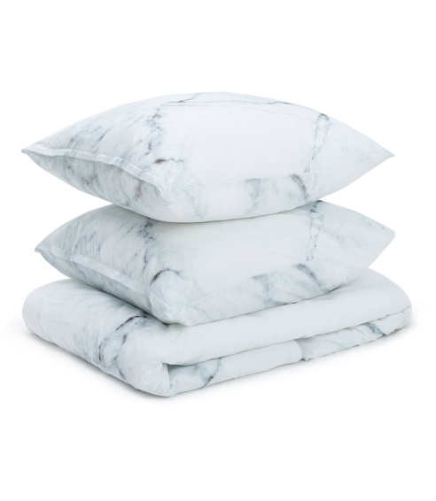 Patalynės komplektas „Marble“. Bomull sängkläder