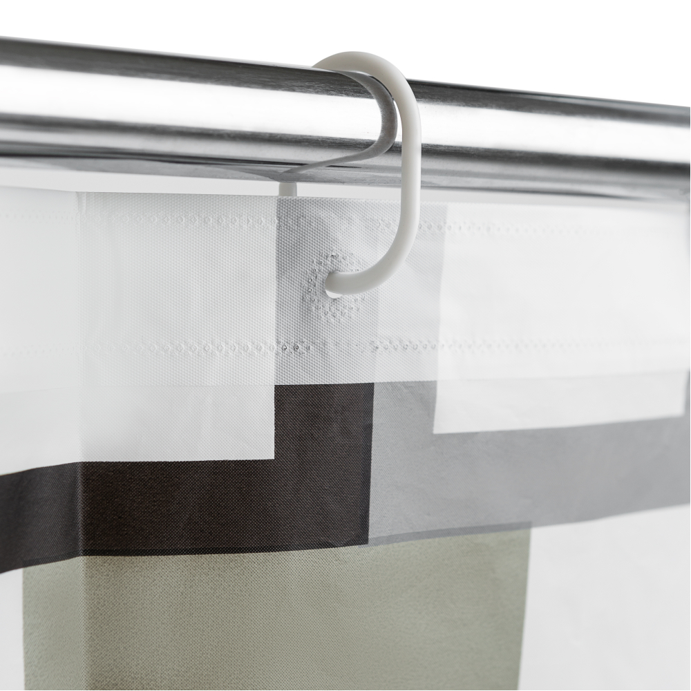 Duschdraperi „Modern“, 180x180 cm Duschdraperi „Modern“, 180x180 cm