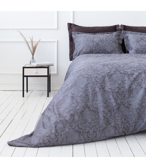 Premium satin påslakanset „Cacao light“. Satin påslakan