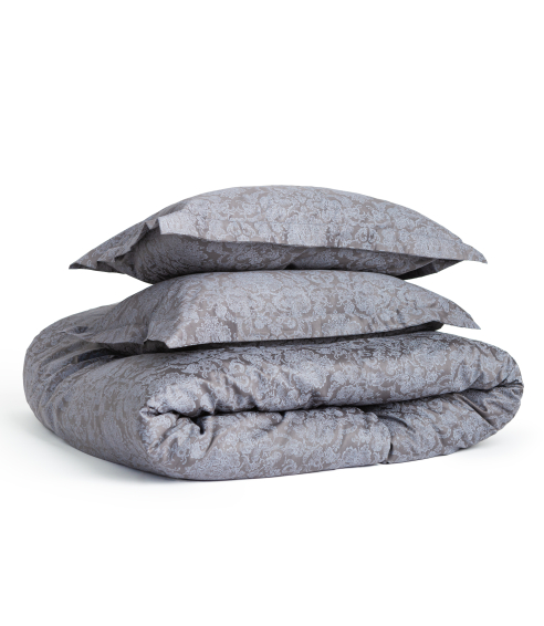 Premium satin påslakanset „Cacao light“. Satin påslakan