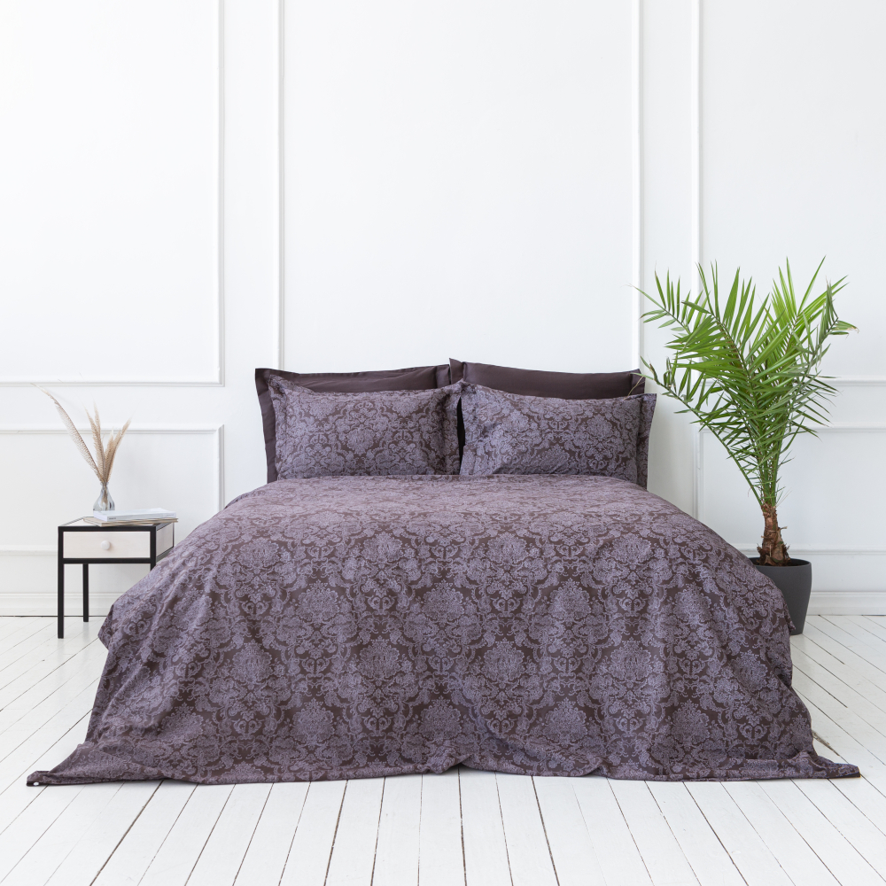 Premium satin påslakanset „Cacao“. Satin påslakan, 200x220 cm Premium satin påslakanset „Cacao“. Satin påslakan, 200x220 cm