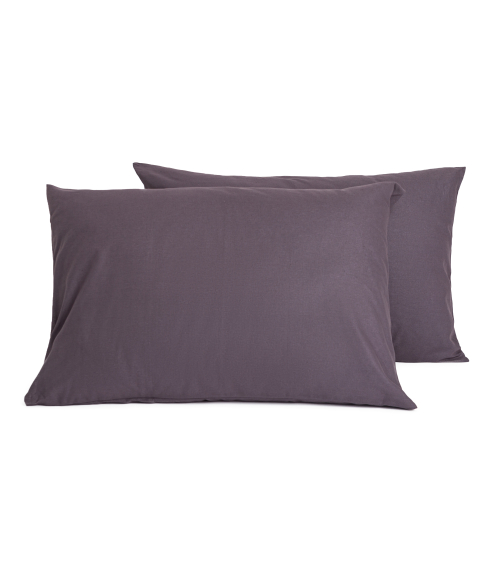 Örngott “Classic Dark Purple”. Örngott 50×70