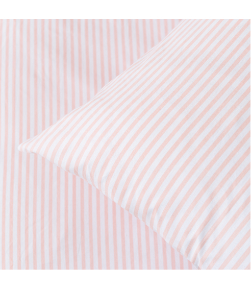 Patalynės komplektas „Rose stripes“. Bomull sängkläder