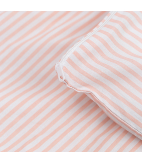 Patalynės komplektas „Rose stripes“. Bomull sängkläder
