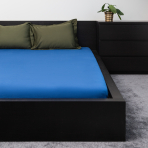 Dra-på-lakan „Blue“, 140x200 cm, 160x200 cm, 200x220 cm Dra-på-lakan „Blue“, 140x200 cm, 160x200 cm, 200x220 cm