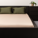 Satin dra-på-lakan „Classic coffee“, 80x200 cm, 90x200 cm, 120x200 cm, 140x200 cm, 160x200 cm, 180x200 cm Satin dra-på-lakan „Classic coffee“, 80x200 cm, 90x200 cm, 120x200 cm, 140x200 cm, 160x200 cm, 180x200 cm