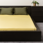 Satin dra-på-lakan „Citron“, 140x200 cm, 160x200 cm, 180x200 cm Satin dra-på-lakan „Citron“, 140x200 cm, 160x200 cm, 180x200 cm