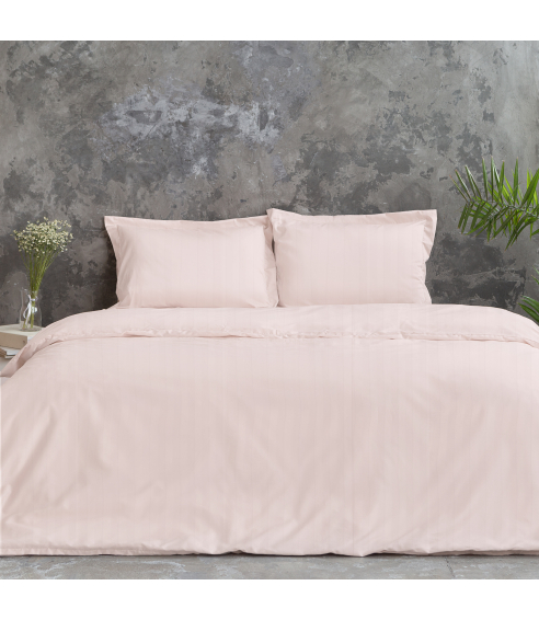 Premium satin påslakanset „Blush“. Satin påslakan