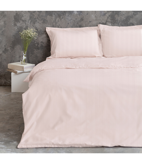 Premium satin påslakanset „Blush“. Satin påslakan