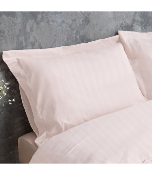Premium satin påslakanset „Blush“. Satin påslakan