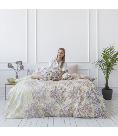 Satin påslakanset „Flicker“. Satin påslakan