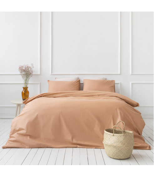 Patalynės komplektas „Classic orange“. Bomull sängkläder