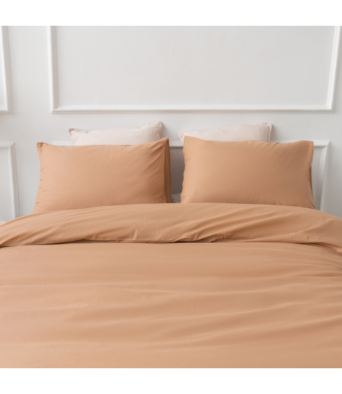 Patalynės komplektas „Classic orange“. Bomull sängkläder