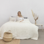 Lininė patalynė „Linen white“. Enfärgade sängkläder, 140x200 cm, 150x200 cm, 160x200 cm, 180x200 cm, 200x200 cm, 200x220 cm, 240x220 cm Lininė patalynė „Linen white“. Enfärgade sängkläder, 140x200 cm, 150x200 cm, 160x200 cm, 180x200 cm, 200x200 cm, 200x220 cm, 240x220 cm