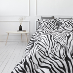 Påslakanset „Zebra“. Påslakanset 135x200, 140x200 cm, 200x220 cm Påslakanset „Zebra“. Påslakanset 135x200, 140x200 cm, 200x220 cm