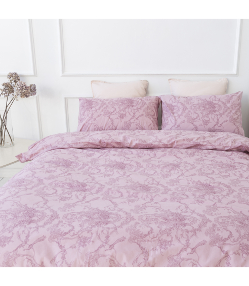Patalynės komplektas „Toile de Jouy red“. Bomull sängkläder