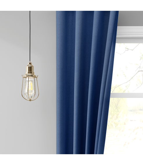 Mörkläggningsgardiner „Navy blue“. Gardiner