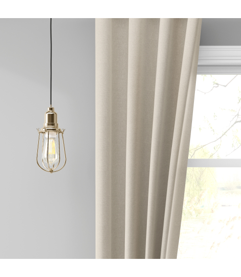 Mörkläggningsgardiner „Beige“. Gardiner