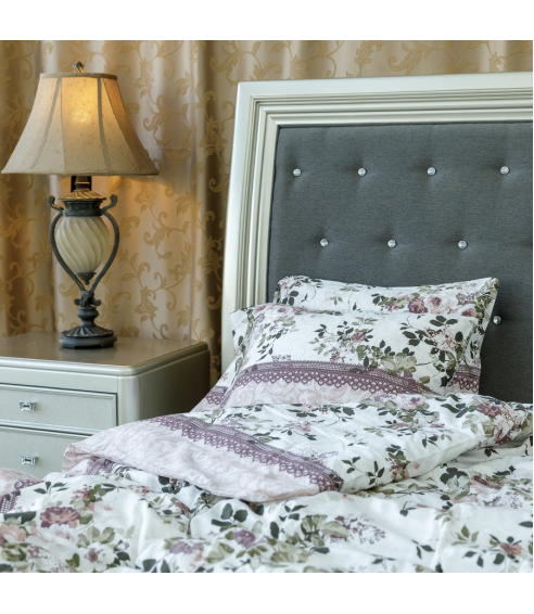 Premium satin påslakanset „Amelia“. Satin påslakan