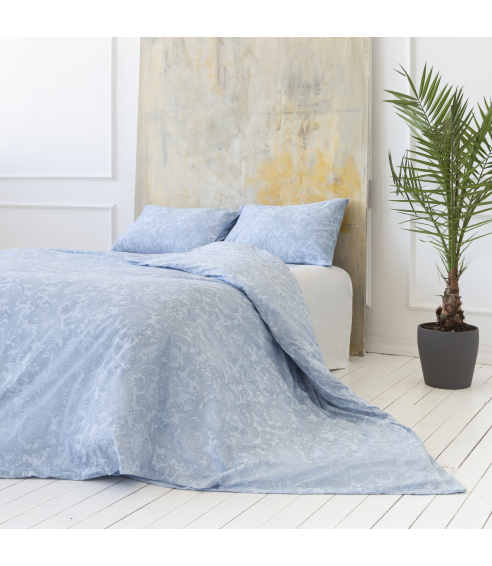 Premium satin påslakanset „Ocean“. Satin påslakan