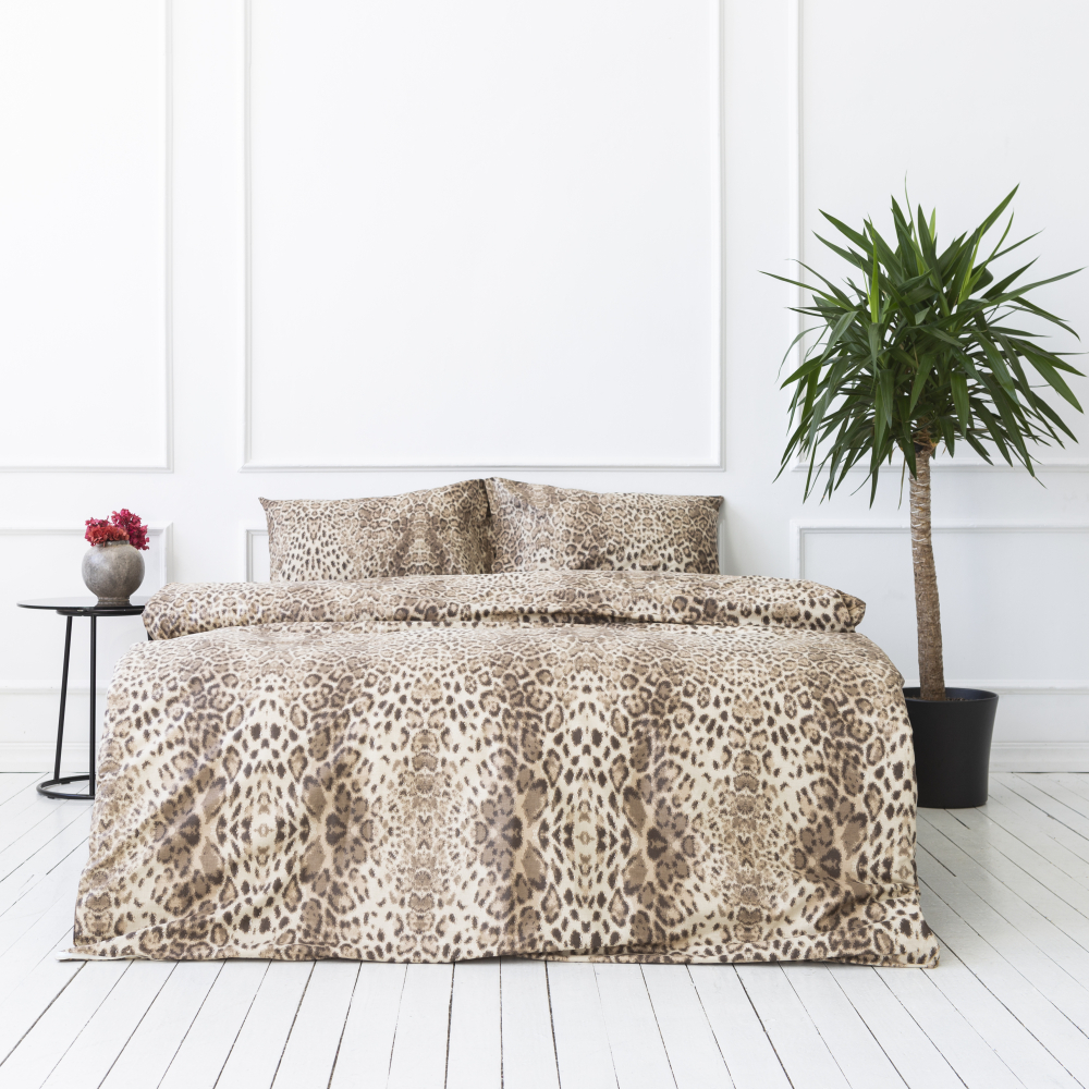 Patalynės komplektas „Leopard“. Påslakanset 135x200, 140x200 cm, 160x200 cm, 200x200 cm, 200x220 cm Patalynės komplektas „Leopard“. Påslakanset 135x200, 140x200 cm, 160x200 cm, 200x200 cm, 200x220 cm