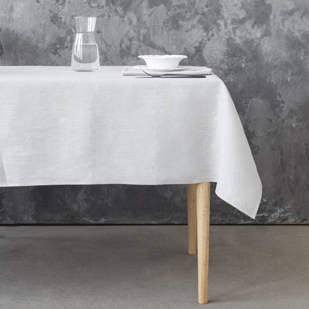 Bordsduk „Linen grey“. Linnedukar, 140x140 cm, 140x300 cm Bordsduk „Linen grey“. Linnedukar, 140x140 cm, 140x300 cm