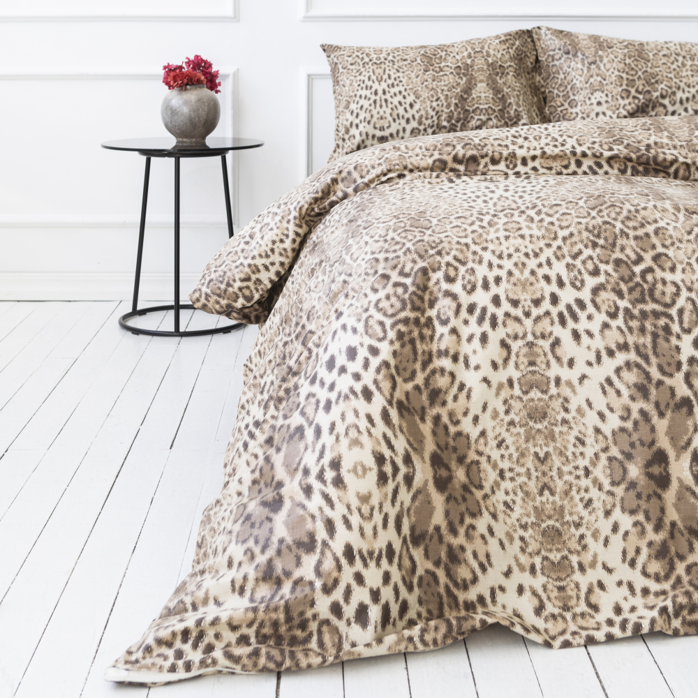Patalynės komplektas „Leopard“. Påslakanset 135x200, 140x200 cm, 160x200 cm, 200x200 cm, 200x220 cm Patalynės komplektas „Leopard“. Påslakanset 135x200, 140x200 cm, 160x200 cm, 200x200 cm, 200x220 cm