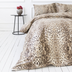 Patalynės komplektas „Leopard“. Påslakanset 135x200, 140x200 cm, 160x200 cm, 200x200 cm, 200x220 cm Patalynės komplektas „Leopard“. Påslakanset 135x200, 140x200 cm, 160x200 cm, 200x200 cm, 200x220 cm