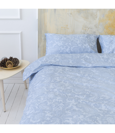 Premium satin påslakanset „Ocean“. Satin påslakan