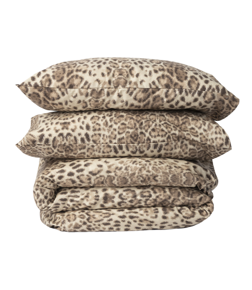 Patalynės komplektas „Leopard“. Bomull sängkläder