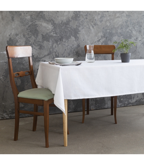 Bordsduk „Linen white“. Linnedukar