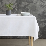 Bordsduk „Linen white“. Linnedukar, 140x200 cm, 140x240 cm, 140x300 cm Bordsduk „Linen white“. Linnedukar, 140x200 cm, 140x240 cm, 140x300 cm